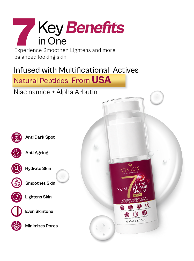 Vivica 7 in One Skin Repair Anti Spot Serum