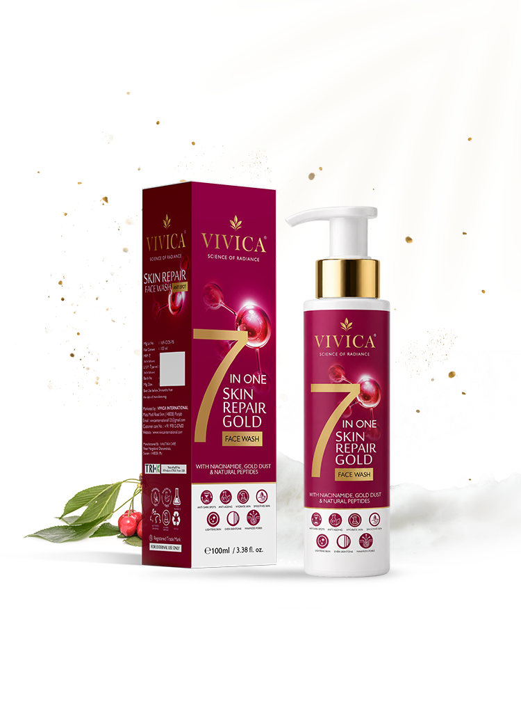 Vivica 7 in One Skin Repair Gold Face Wash